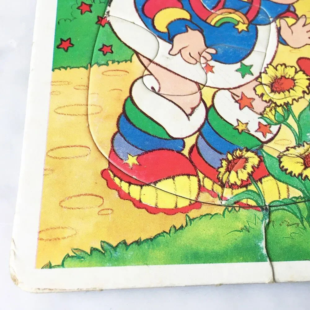 Vintage Frame Tray Puzzles 3 Whitman 1983 Rainbow Brite Frosty the Snowman